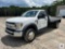 2019 FORD F-550XLT SUPER DUTY FLAT BED TRUCK, VIN # 1FDUF5GT1KED59842