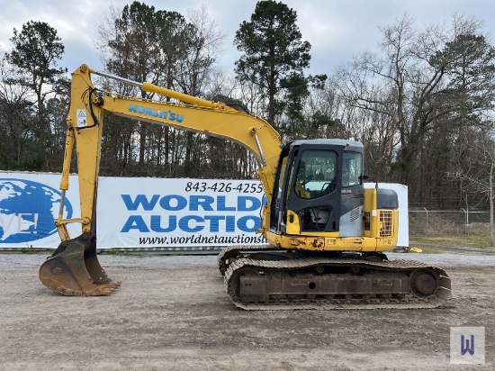 2005 KOMATSU PC138USLC HYDRAULIC EXCAVATOR, SN-KMTPC044T01001643