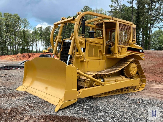 1991 CATERPILLAR D7H SERIES II CRAWLER DOZER, SN-79Z04125