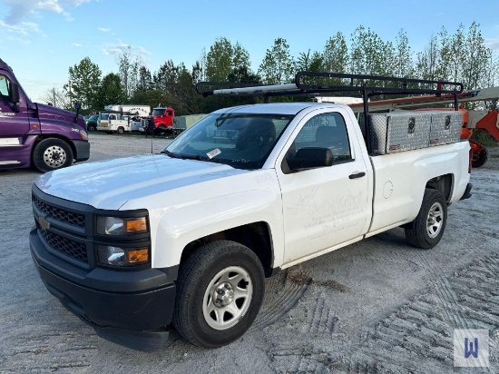 2014 CHEVROLET SILVERADO 1500 PICKUP TRUCK, VIN # 1GCNCPEH7EZ243683