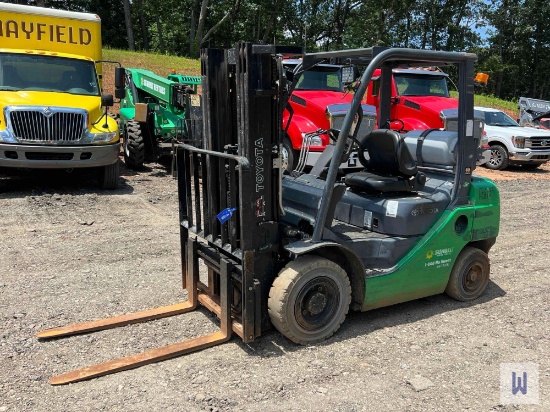 TOYOTA 8FGU25 LP/G FORKLIFT, SN-67238