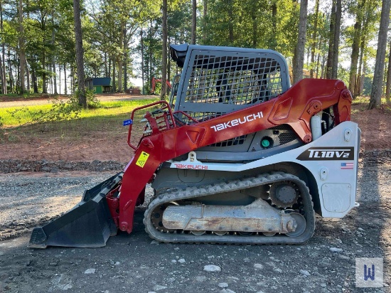 2019 TAKEUCHI TL10V-2 SKID STEER LOADER, SN-410002344
