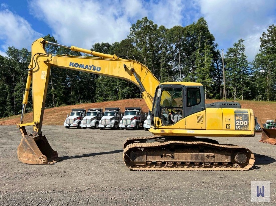 KOMATSU PC200LC-7L HYDRAULIC EXCAVATOR, SN: KMTPC049J54A87609