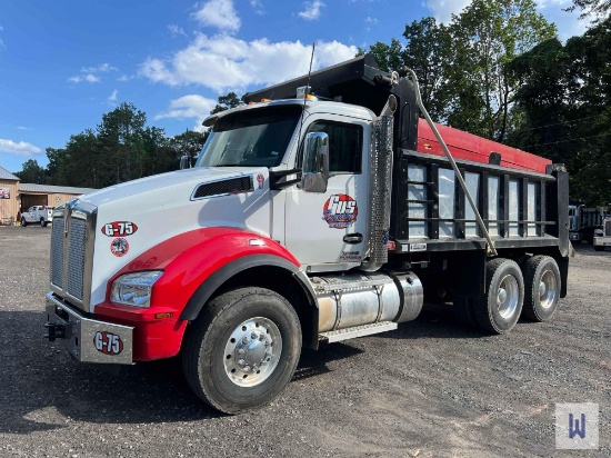 2023 KENWORTH T880 TANDEM AXLE DUMP TRUCK, VIN #1NKZLK0X7PJ258171