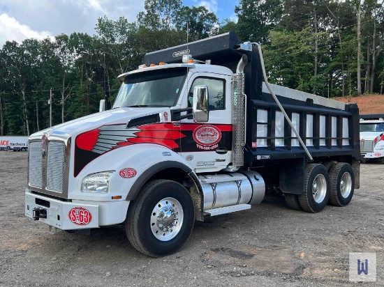 2024 KENWORTH T880 TANDEM AXLE DUMP TRUCK, VIN #1NKZLP0X9RJ321481
