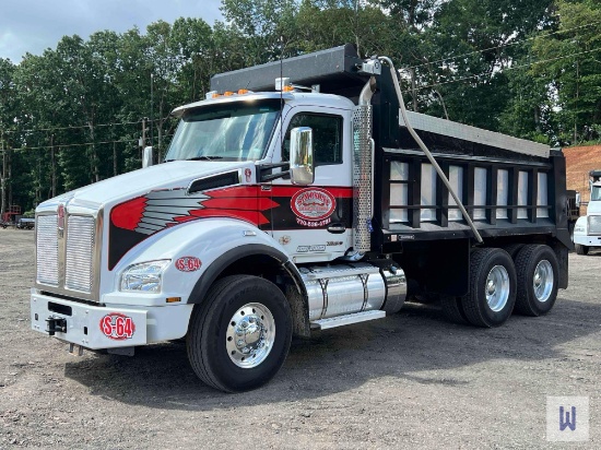 2024 KENWORTH T880 TANDEM AXLE DUMP TRUCK, VIN #1NKZLP0XXRJ321490