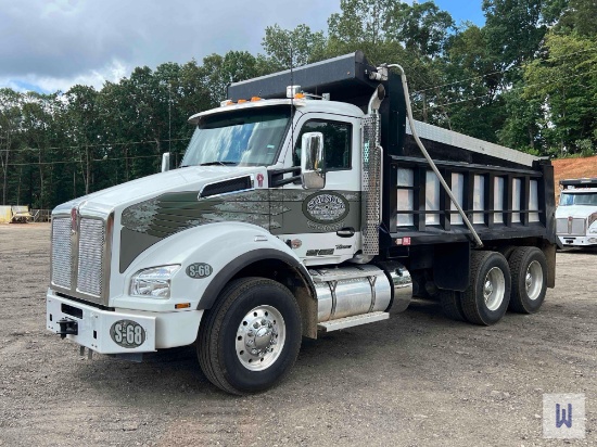 2024 KENWORTH T880 TANDEM AXLE DUMP TRUCK, VIN #1NKZLP0X5RJ321459