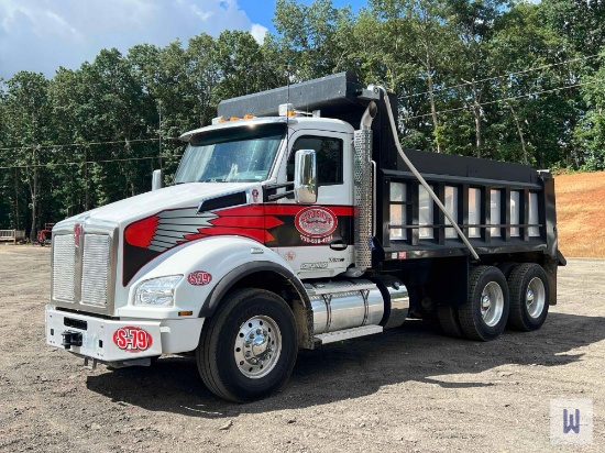 2024 KENWORTH T880 TANDEM AXLE DUMP TRUCK, VIN-1NKZLP0X7RJ321446