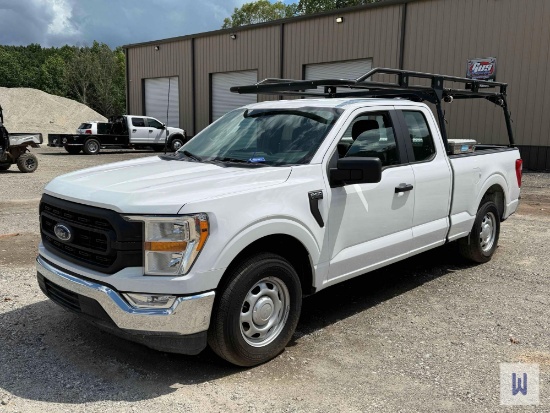 2021 FORD F-150XL PICKUP TRUCK, VIN #1FTEX1C52MFC37008