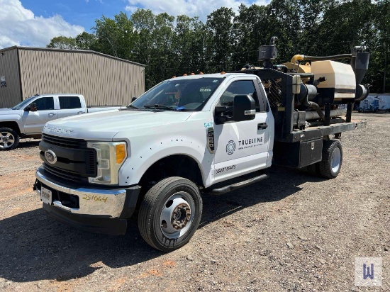 2017 FORD F-550XL VACUUM TRUCK, VIN # 1FDUF5HYXHEB37741