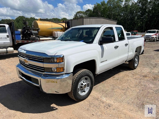 2018 CHEVROLET SILVERADO 2500HD PICKUP TRUCK, VIN # 1GC2CUEG0JZ307484