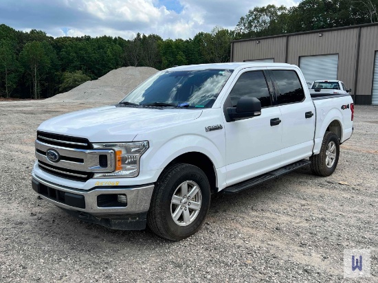 2018 FORD F-150XLT PICKUP TRUCK, VIN #1FTEW1EPXJKC43255