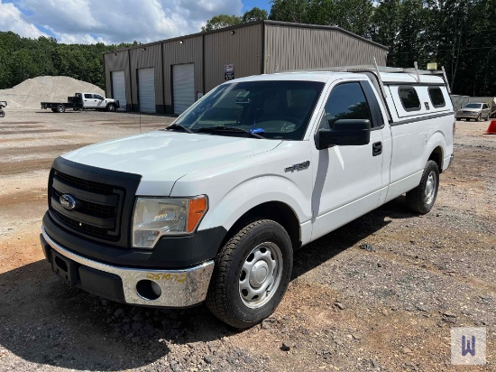 2013 FORD F-150XL PICKUP TRUCK, VIN # 1FTMF1CM5DKE14129