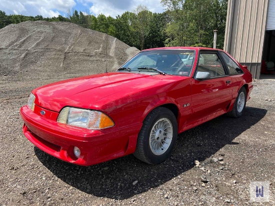 1990 FORD MUSTANG GT, VIN #1FACP42E3LF114476