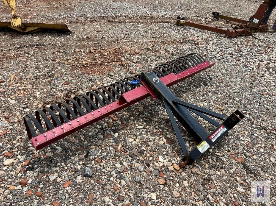 3-POINT LOWERY 8 LANDSCAPE RAKE, SN: 149697
