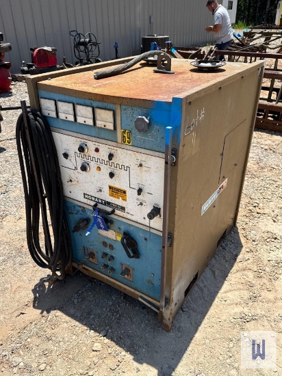 HOBART BROTHERS CO. CT-300 CYBER-TIG ARC WELDER, SN:12RT-67455