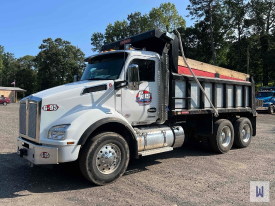 2024 KENWORTH T880 TANDEM AXLE DUMP TRUCK, VIN #1NKZLP0X0RJ321479