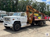 1981 CHEVROLET C70 BOOM TRUCK, VIN #1GBL7D1G9BV143261