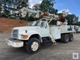 1998 FORD FT900 DIGGER DERRICK TRUCK, VIN #1FDYL90E2WVA18288