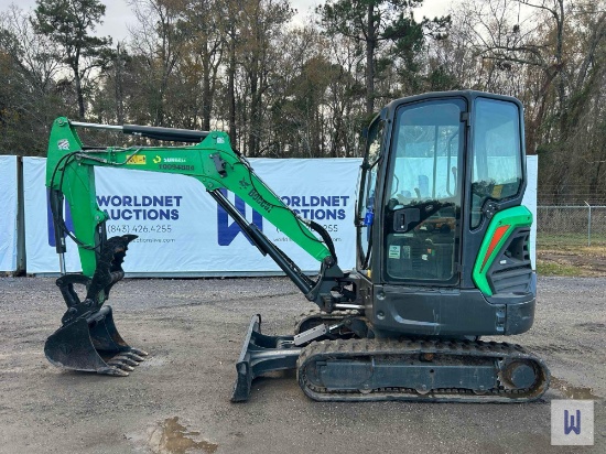 2018 BOBCAT E32I MINI EXCAVATOR, SN-B3Y112177