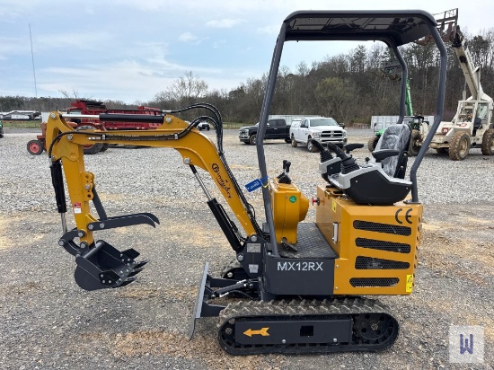 2025 Cfg Industrial Mx12rx Mini Excavator, Sn-Mx12rx2025j002312