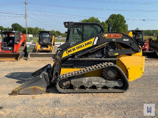 New Holland C332 Skid Steer Loader, Sn-Jaf0c332cmm403076