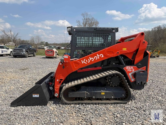 2024 Kubota Svl75-3 Skid Steer Loader, Sn-Kbcz053ccr1j30745