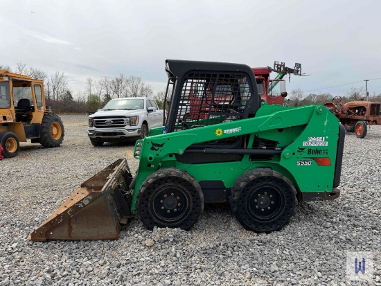 2020 Bobcat S550 Skid Steer Loader, Sn-Ahgm20381