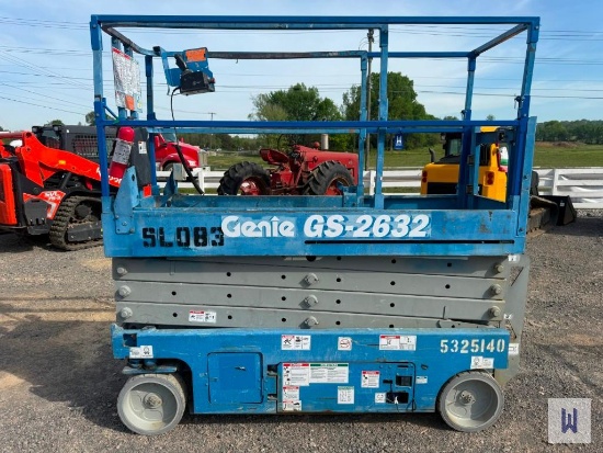Genie Gs-2632 Scissor Lift, Sn:Gs3208-091462