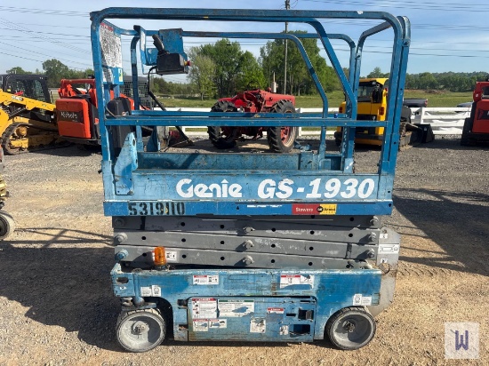 Genie Gs-1930 Scissor Lift, Sn:Gs3007a-092053