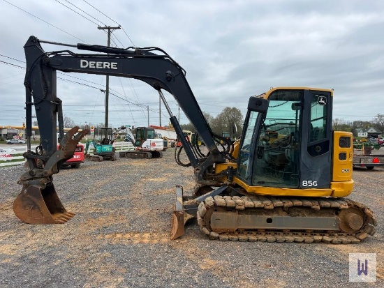 2018 John Deere 85g Excavator, Sn-1ff085gxkjj019830