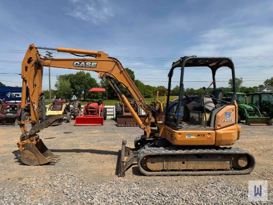 Case Cx55b Mini Excavator, Sn-Ngtn55992