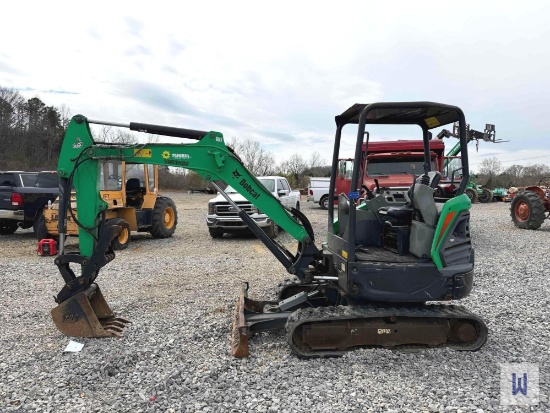 2018 Bobcat E32i Mini Excavator, Sn-B3y111478