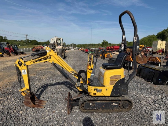 Yanmar Sv08-1b Mini Excavator, Sn-Ymrsv08yclbjbf479