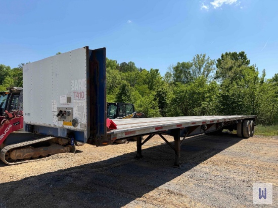 1999 UTILITY 48x102 FLAT BED TRAILER, VIN-1UYTS2484XA577803