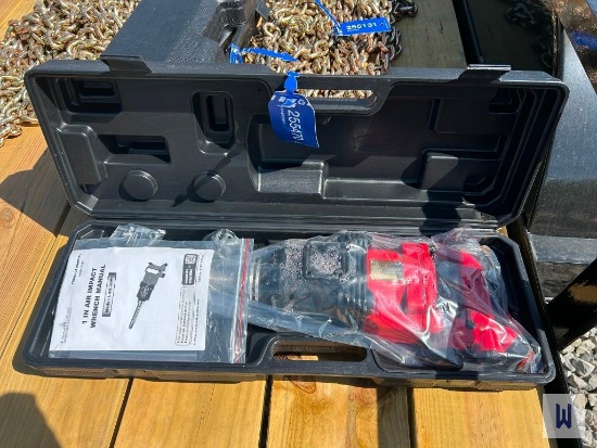 New/Unused Landhonor Lhr-Aiw1 1 In Air Impact Wrench W/ Case
