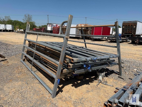 (1) GALVANIZED STEEL 10x6 CATTLE PANEL