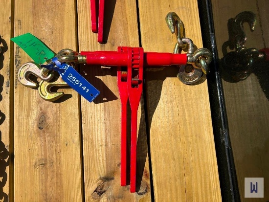 Lot Of (2) Binders W/ J-Hook
