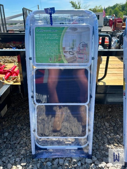 Lot Of (1) Family-Use Foldable Step Ladder