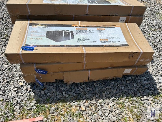 LANDHONOR LHR-MS0810 8x10 GALVANIZED APEX ROOF METAL SHED