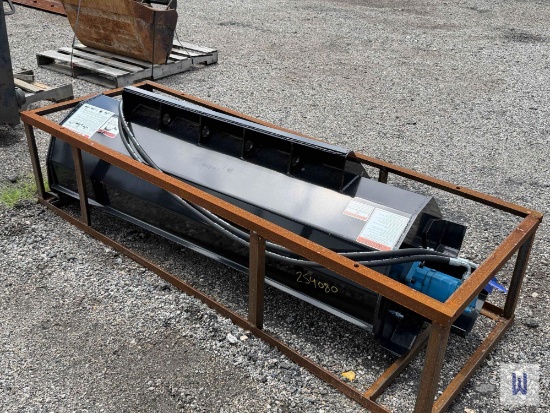 2026 Mower King Ecsstr072 Hydraulic Skid Steer Rotary Tiller, Sn-Unknown