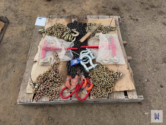 Lot Of Various Unused Chains & Binders