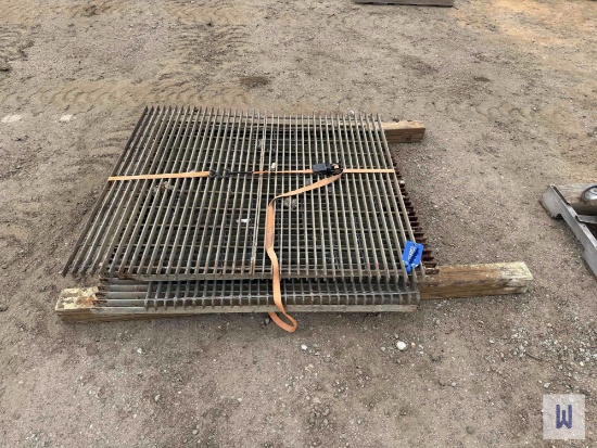 Lot Of Misc. Steel Grating