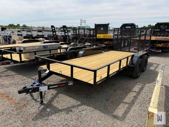 2026 CLAY'S 16'x76'' TANDEM AXLE TRAILER, VIN-55JBL1621TT000504