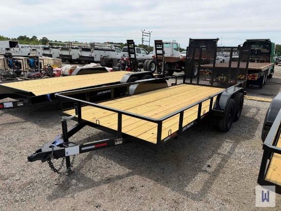 2026 CLAY'S 16'x76'' TANDEM AXLE TRAILER, VIN-55JBL1621TT000505