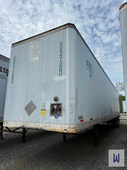 2000 Stoughton Van Trailer, Vin # 1dw1a4827ys292092