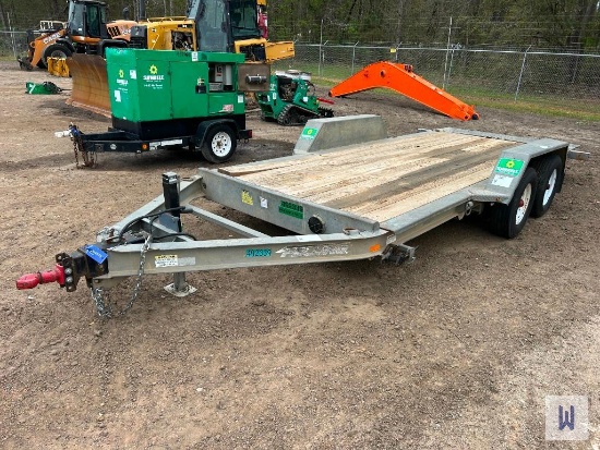 2012 FELLING 18x82FT-10-IT-I TANDEM AXLE TILT TRAILER, VIN-5FTTH1826D1042003