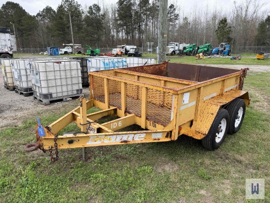 2011 Bame Bts5tmp Tandem Axle Utility Trailer, Vin-1b11s0422ms026001