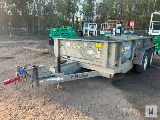 2016 Felling Ft-10dt Tandem Axle Dump Trailer, Vin-5ftdh1224g1004299