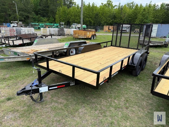 2026 CLAY'S 16x76 TANDEM AXLE TRAILER, VIN-55JBL1621TT000503